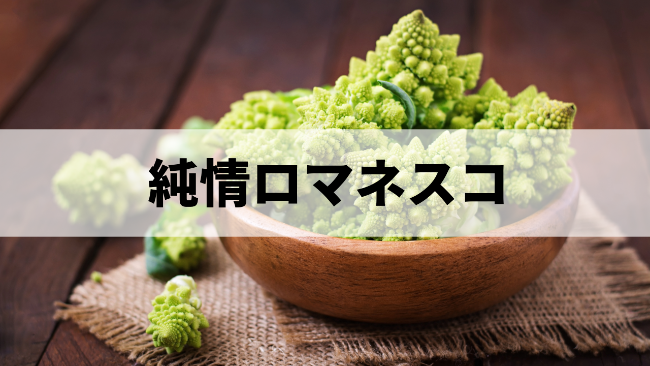 ブロッコリーとカリフラワーがフュージョンした野菜界の異端児『ロマネスコ』について