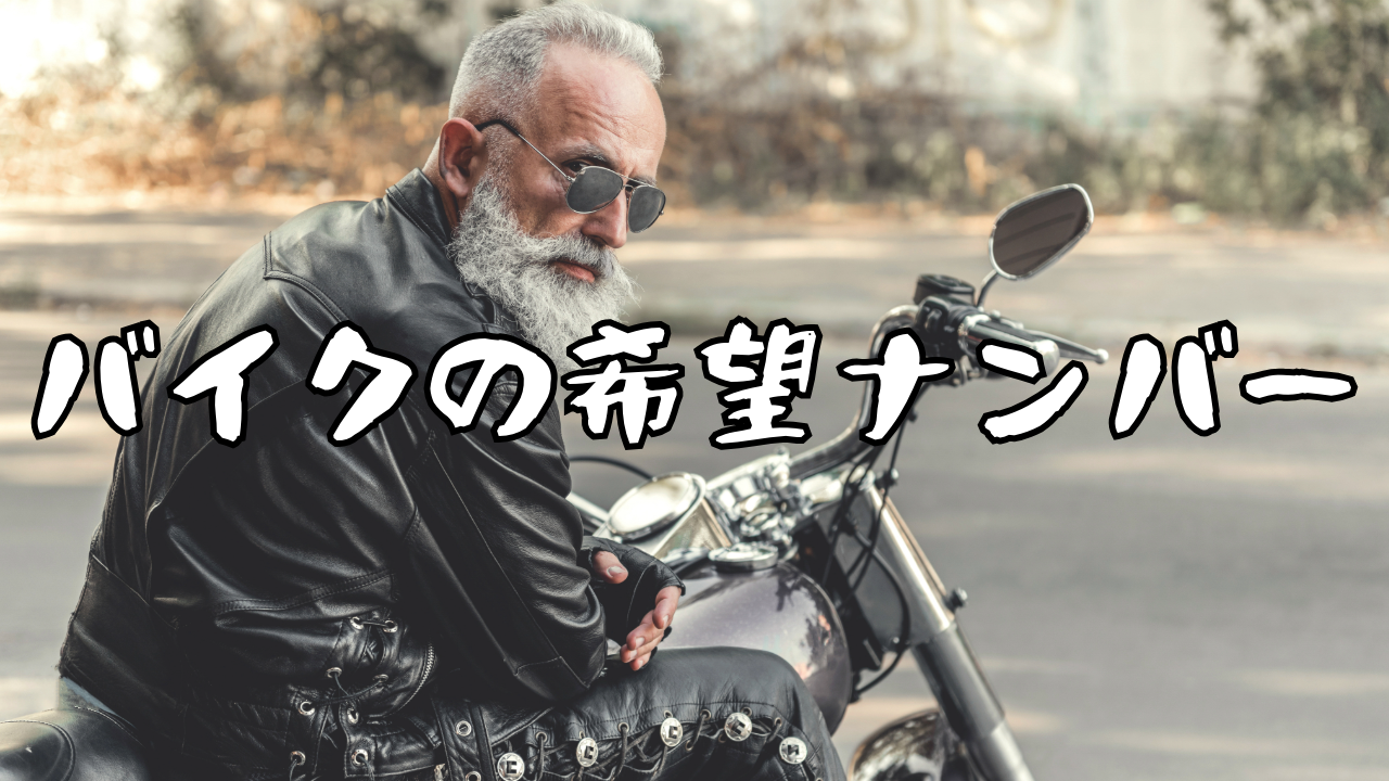 バイク希望ナンバー　人気　車種　排気量　オススメ